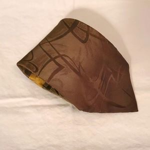 Facets Green Silk Tie